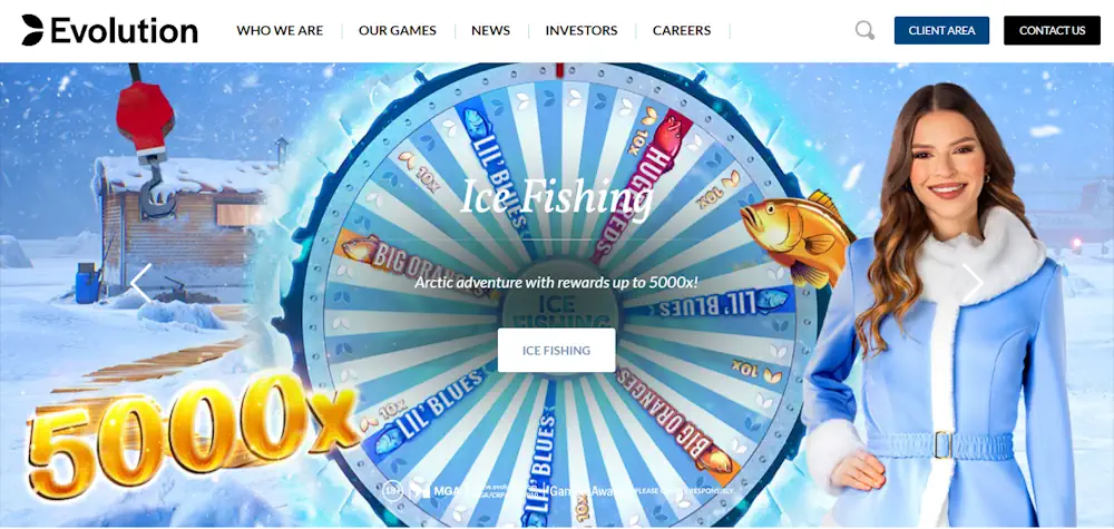 Evolution Gaming Live Games Screenshot